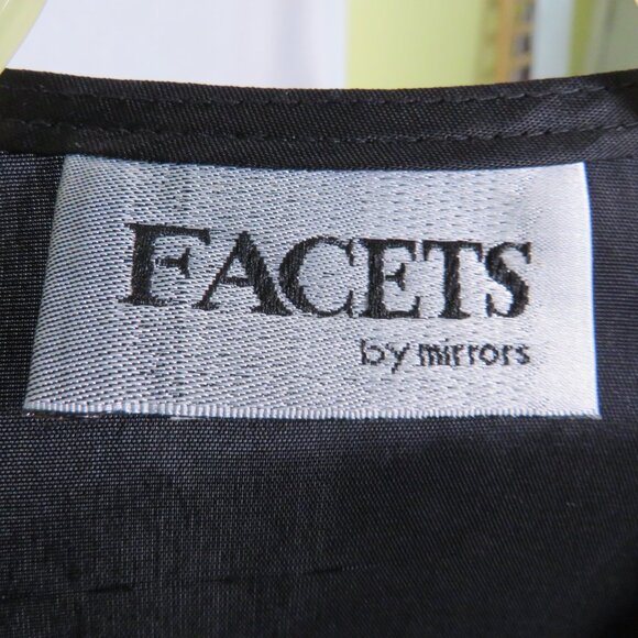 Vintage Tapestry Safari Animal Vest FACETS by MIRRORS Elephant, Zebra UNISEX - Picture 7 of 7